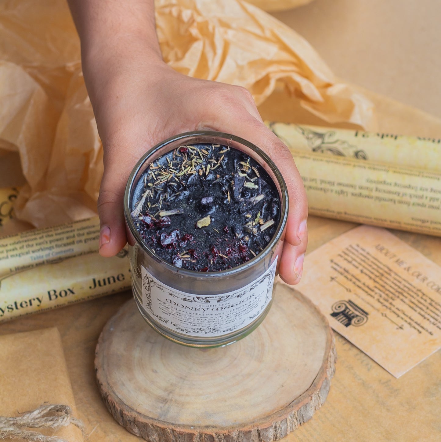 Prosperity Double Action Candle