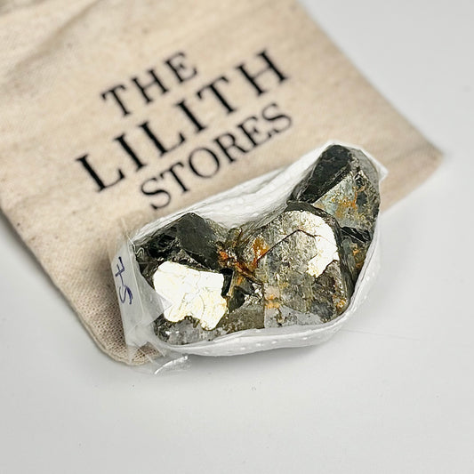 Peruvian Pyrite Cluster – 75g -Golden Brilliance & Striking Presence