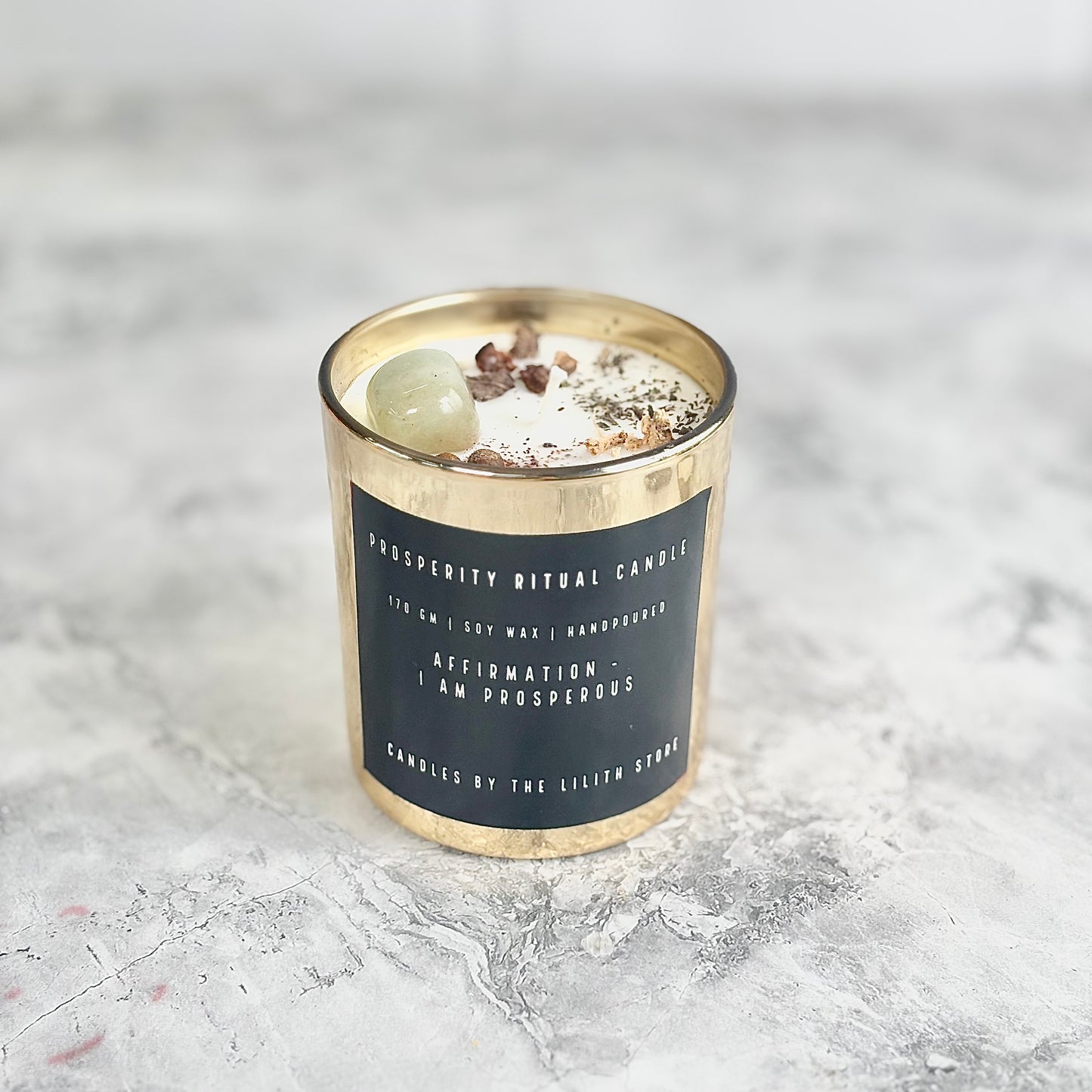 Prosperity Intention Soy Candle - 180g