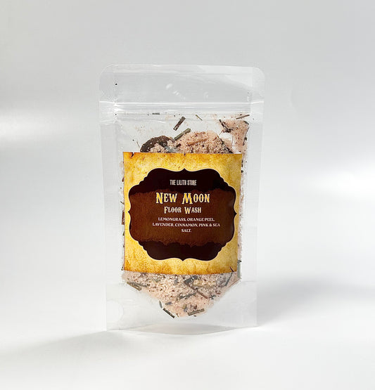 New Moon Floor Wash — Salt & Herb Blend