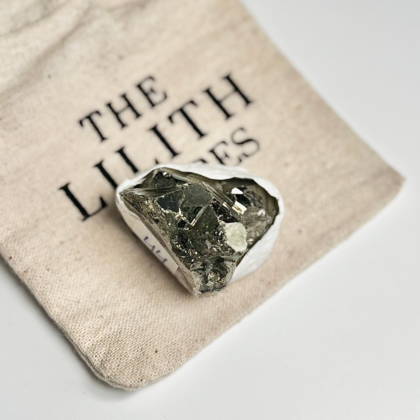 Peruvian Pyrite Cluster – 44g - Golden Brilliance & Striking Presence