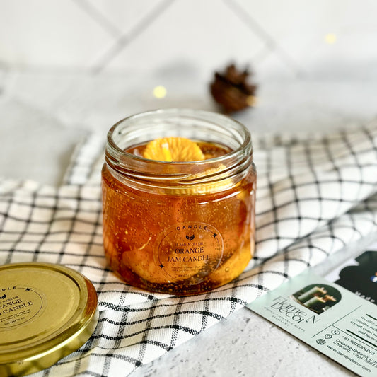 Orange Jam Scented Candle | Dessert Candle