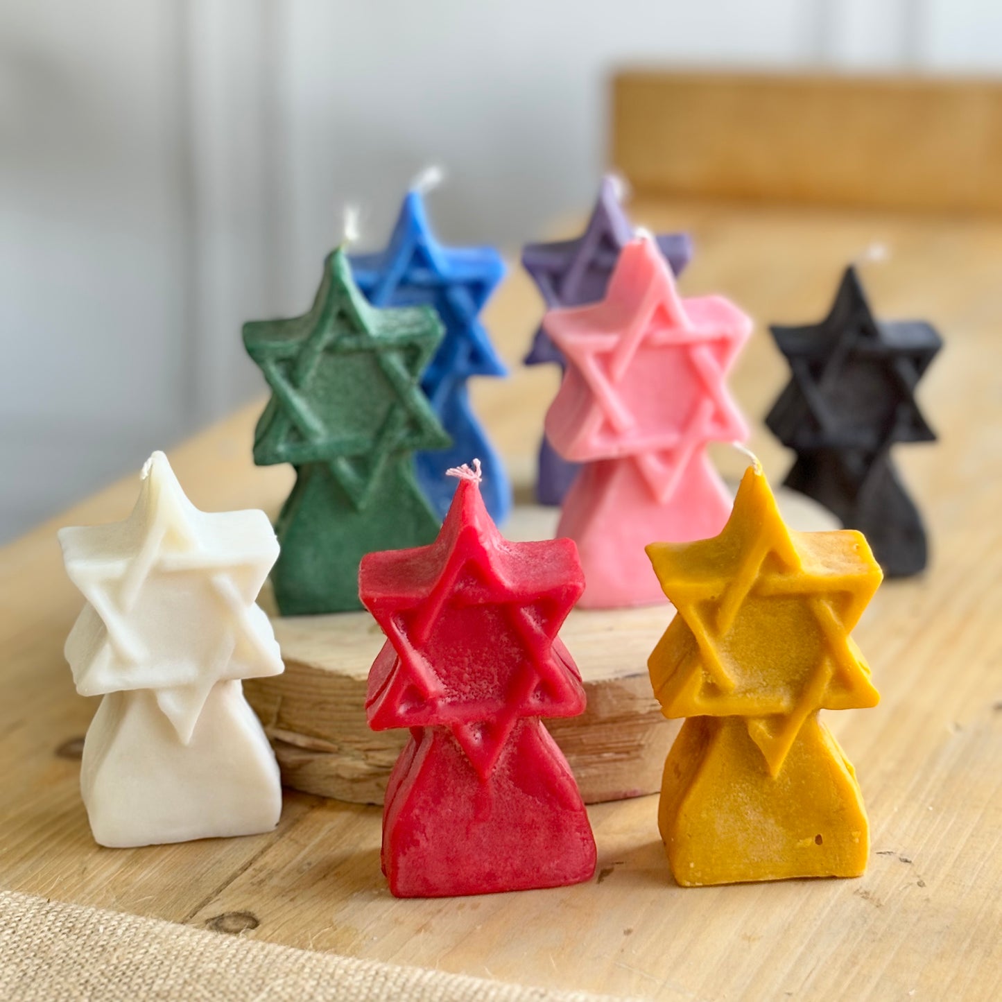 Seal of Solomon Soy Candle - Pack of 1 | Colour Option Available