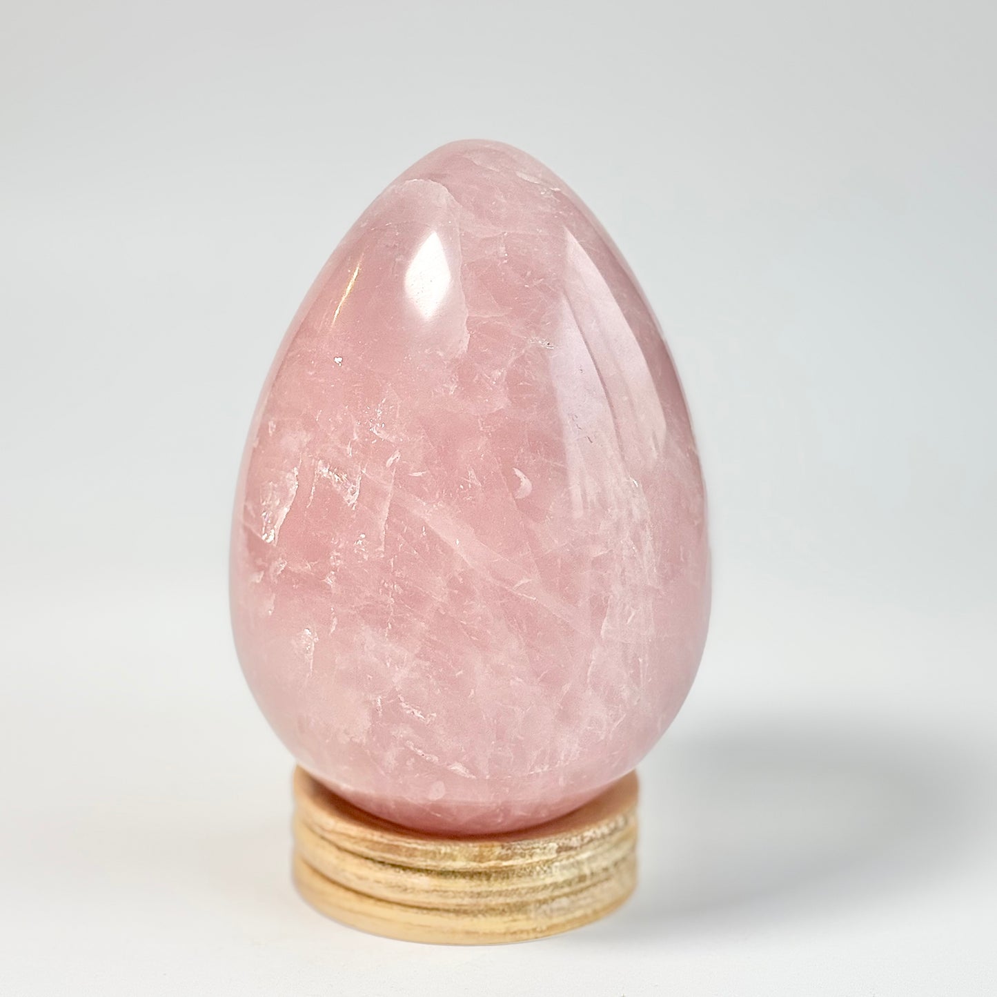 Rose Quartz Large Egg Carving – 1.5 Kg | Stone of Love & Self Love