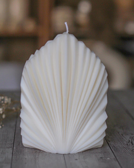 Palm leaf Shape Candle Large