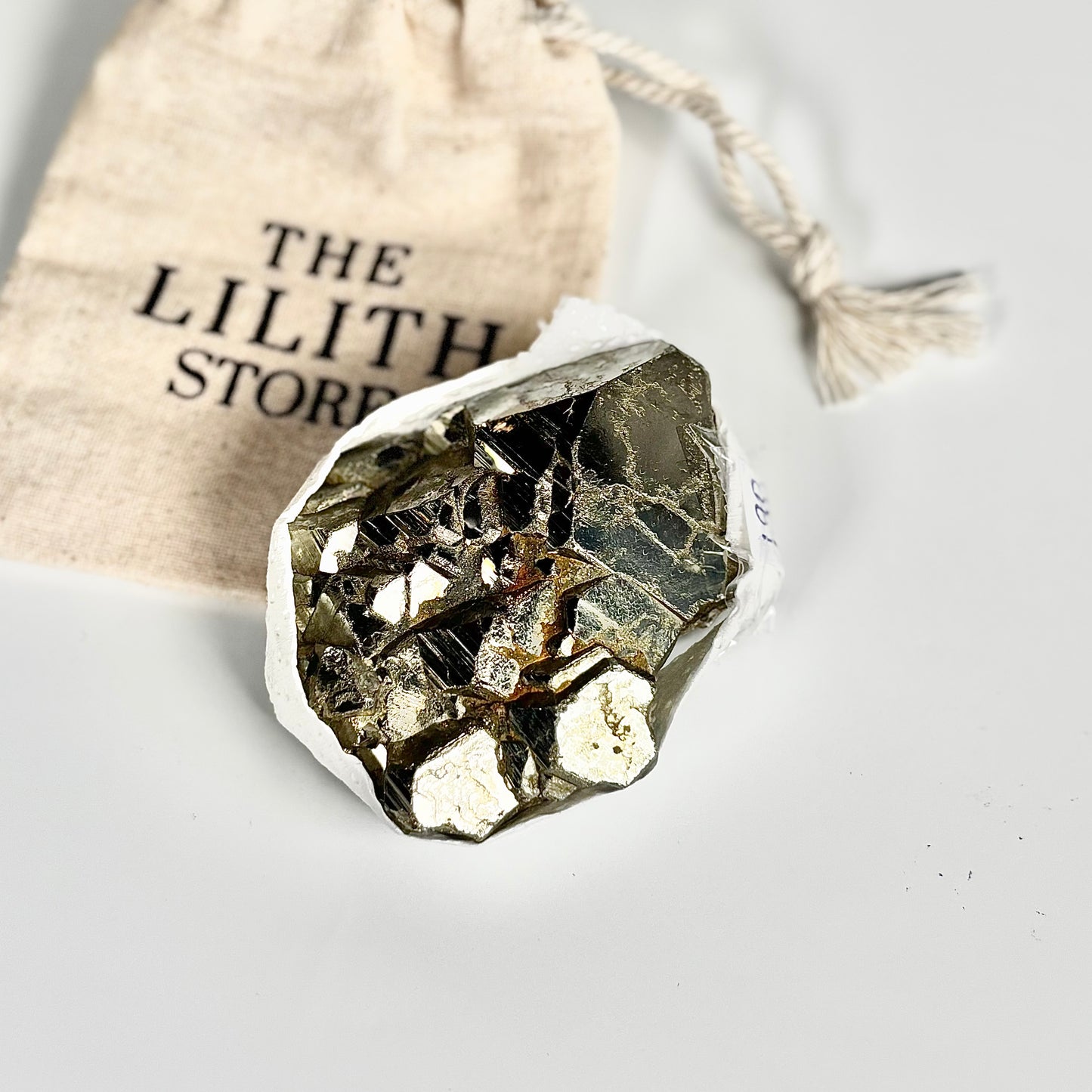 Peruvian Pyrite Cluster – 190g -Golden Brilliance & Striking Presence