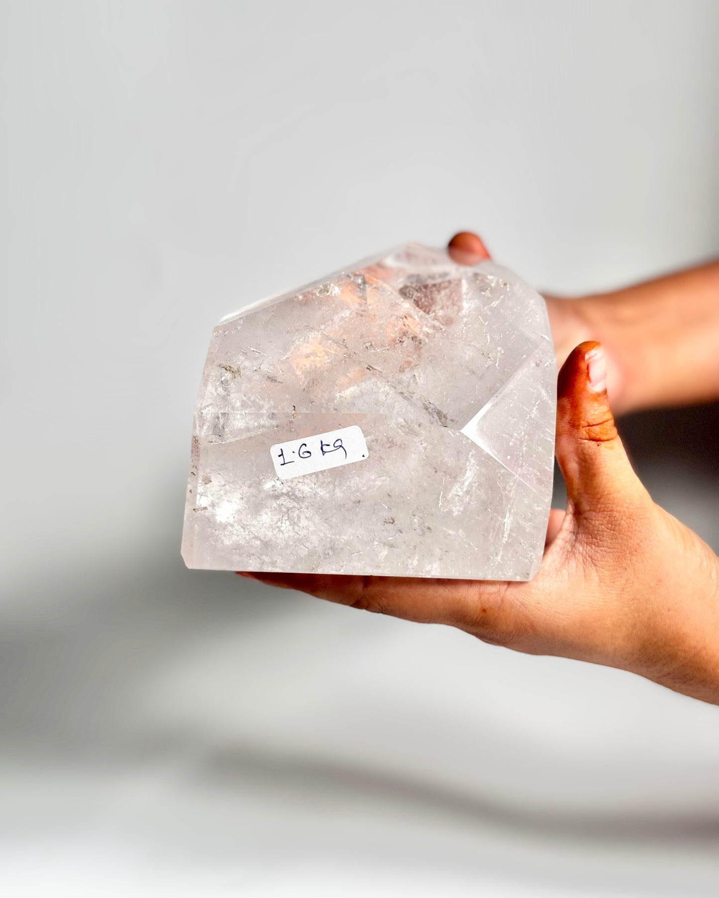 Clear Quartz Free Form – 1.6 Kg (A) | Clarity, Focus & Amplified Intentions