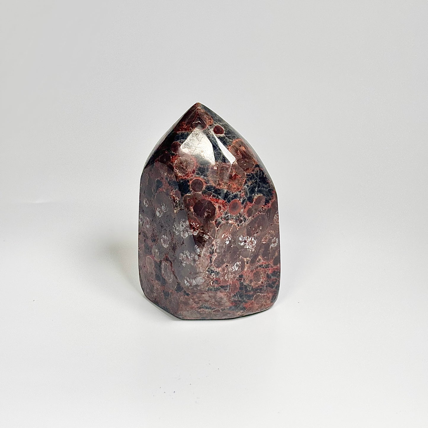 Peanut Obsidian Freeform 330g – Natural Fusion of Fire & Earth