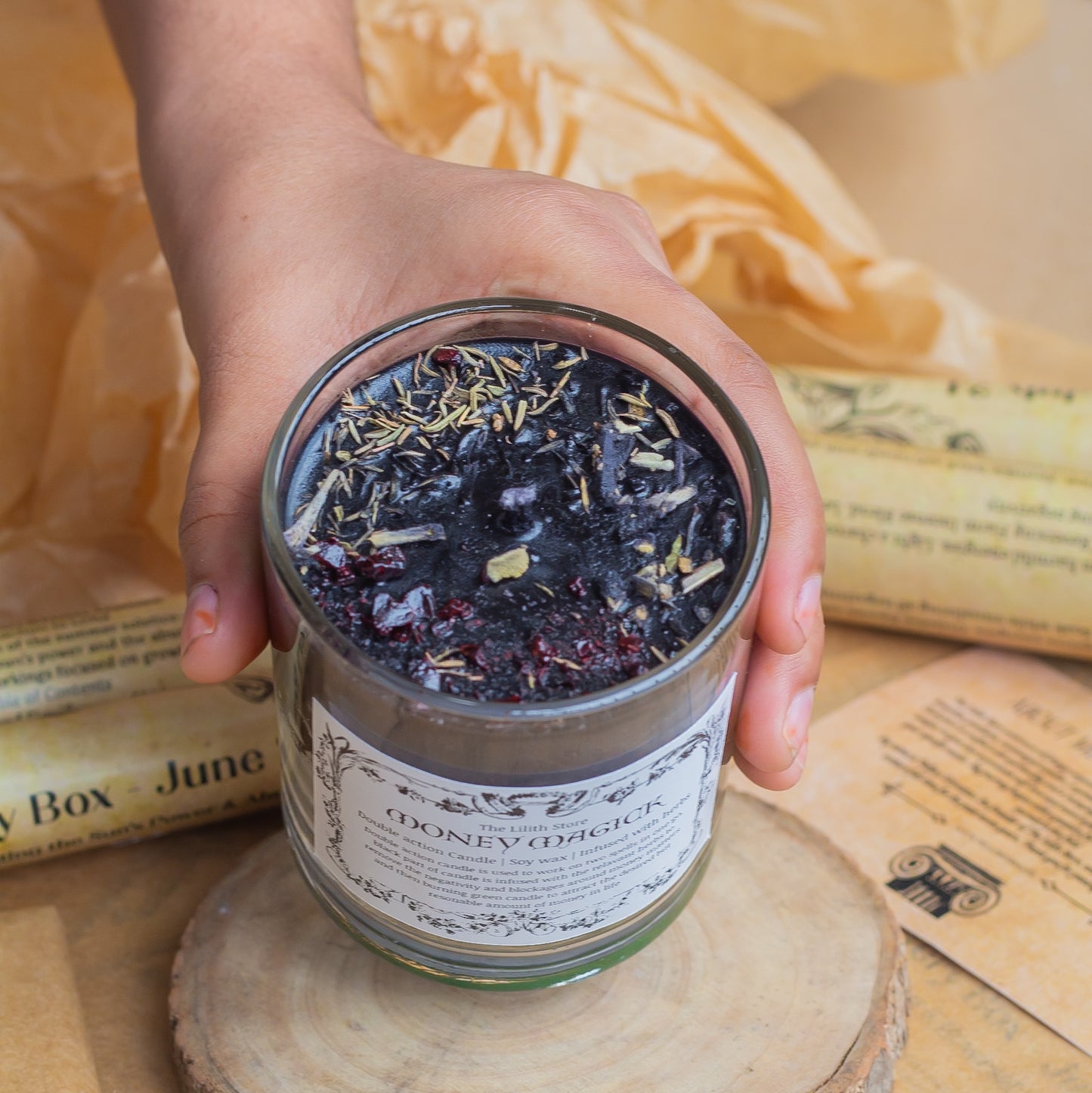 Prosperity Double Action Candle