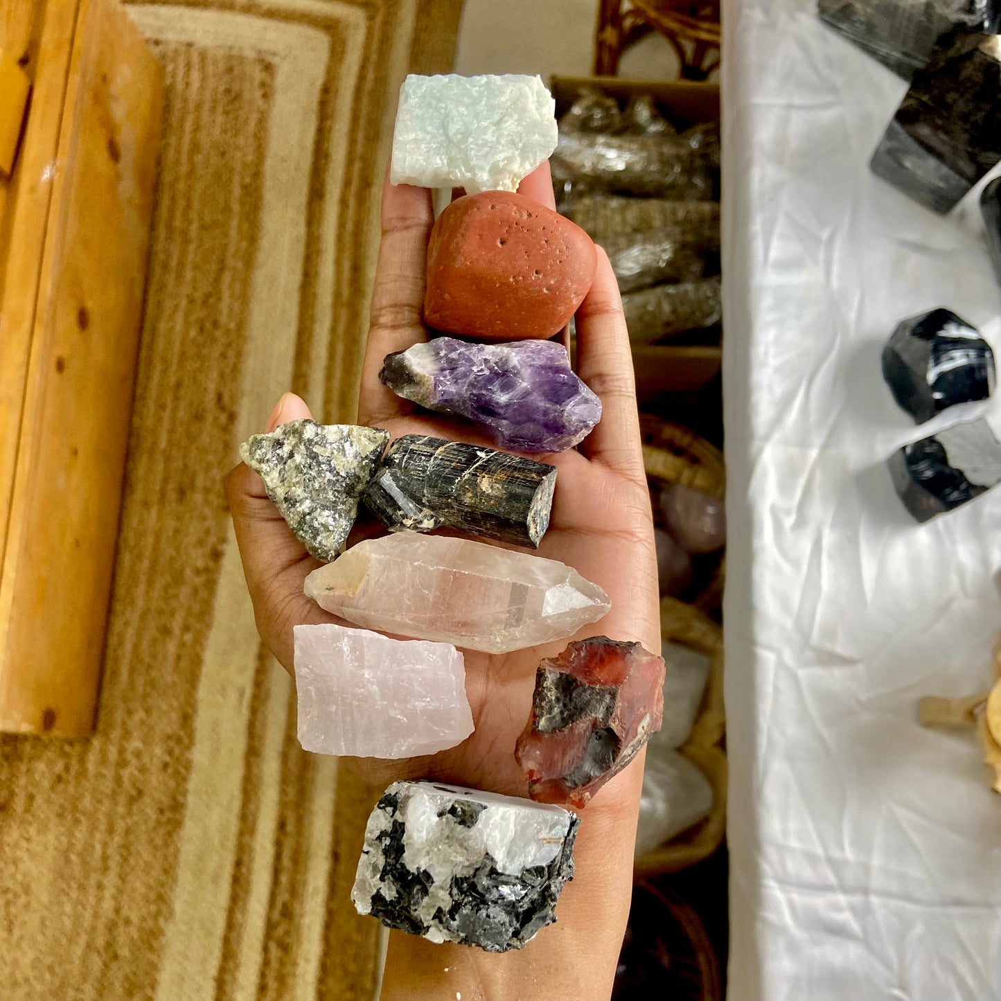 Raw Stones Set of 9 | Beginner Friendly
