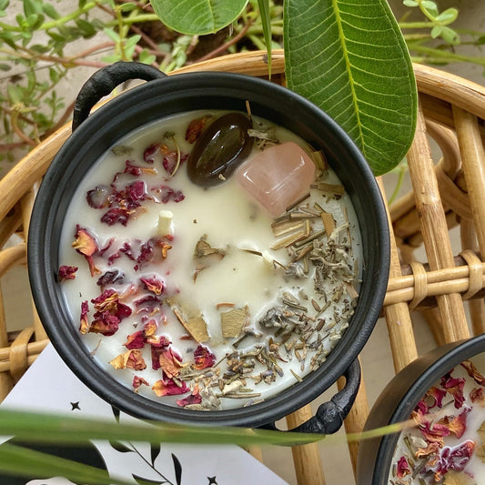Pentacle Cauldron Candle | Positive Vibes & Protection Limited Edition Candles