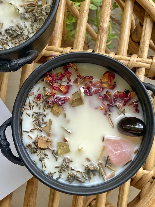 Pentacle Cauldron Candle | Positive Vibes & Protection Limited Edition Candles