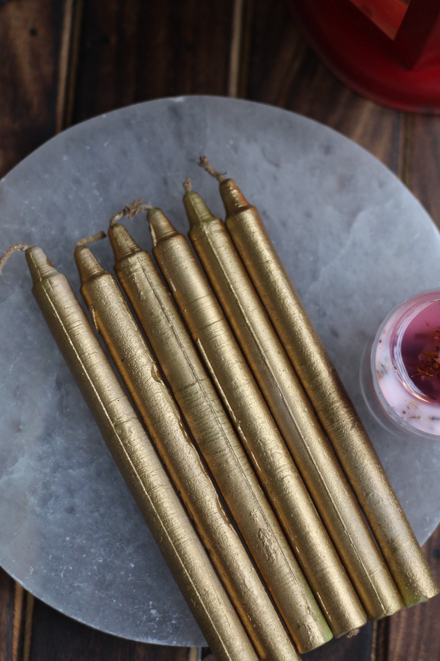 Gold Candle | Spell Work - Set Of 25 50 100 200 Candles