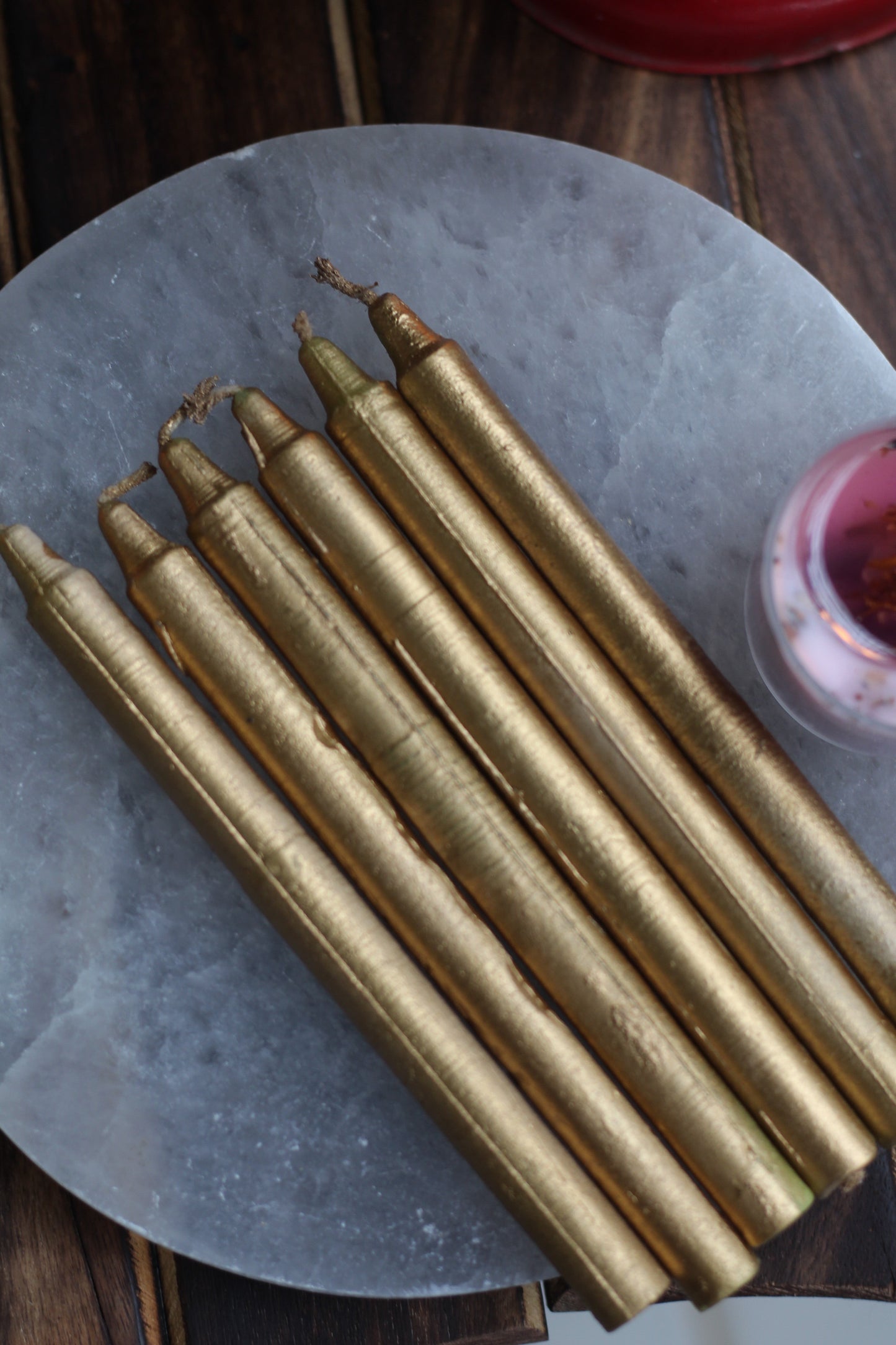 Gold Candle | Spell Work - Set Of 25 50 100 200 Candles