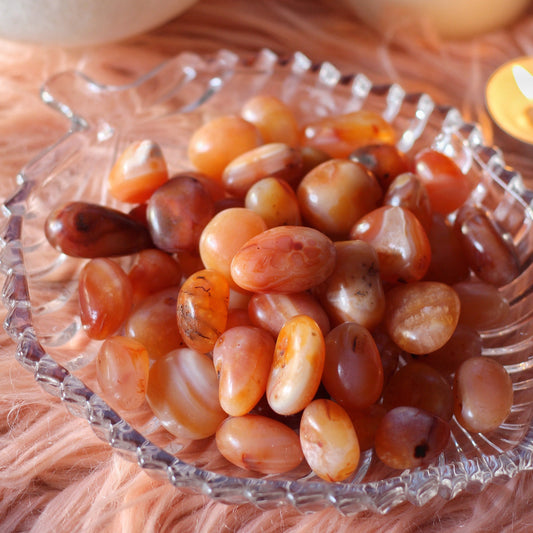 Orange Carnelian Tumble | Opportunities & Courage Crystal