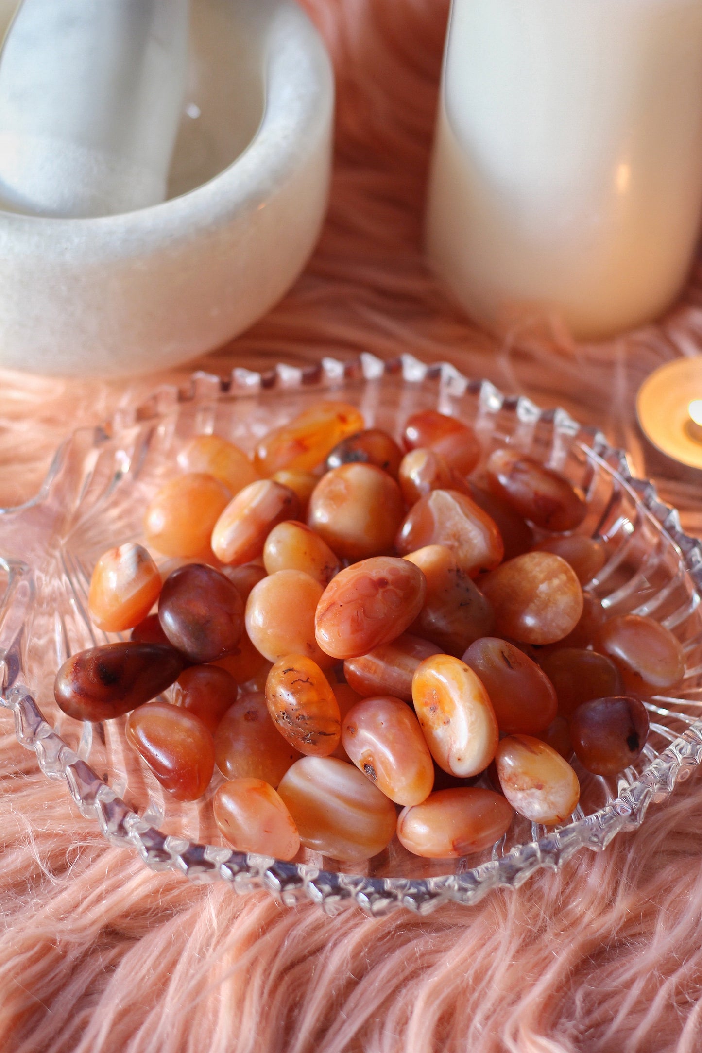 Orange Carnelian Tumble | Opportunities & Courage Crystal