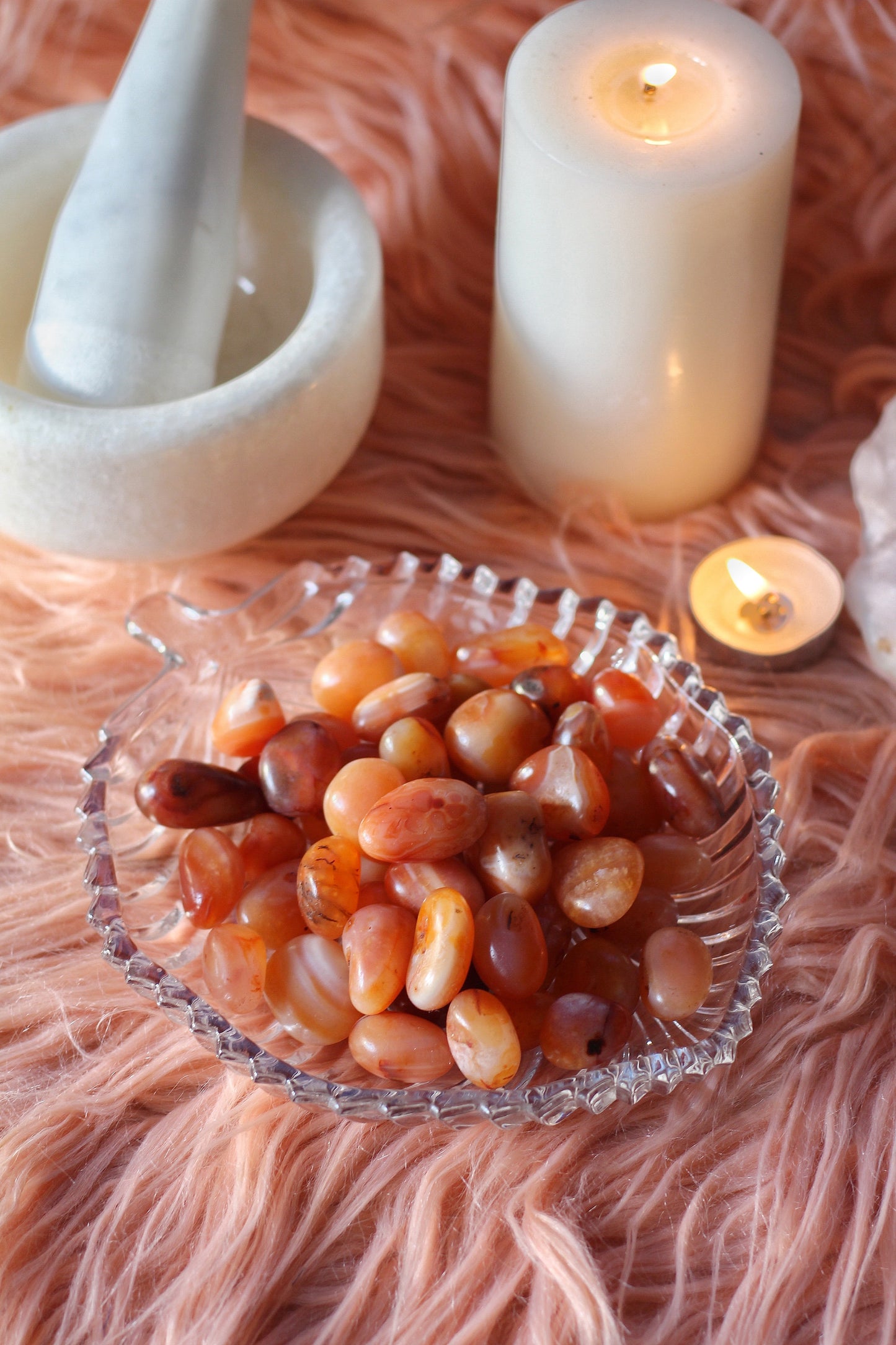 Orange Carnelian Tumble | Opportunities & Courage Crystal