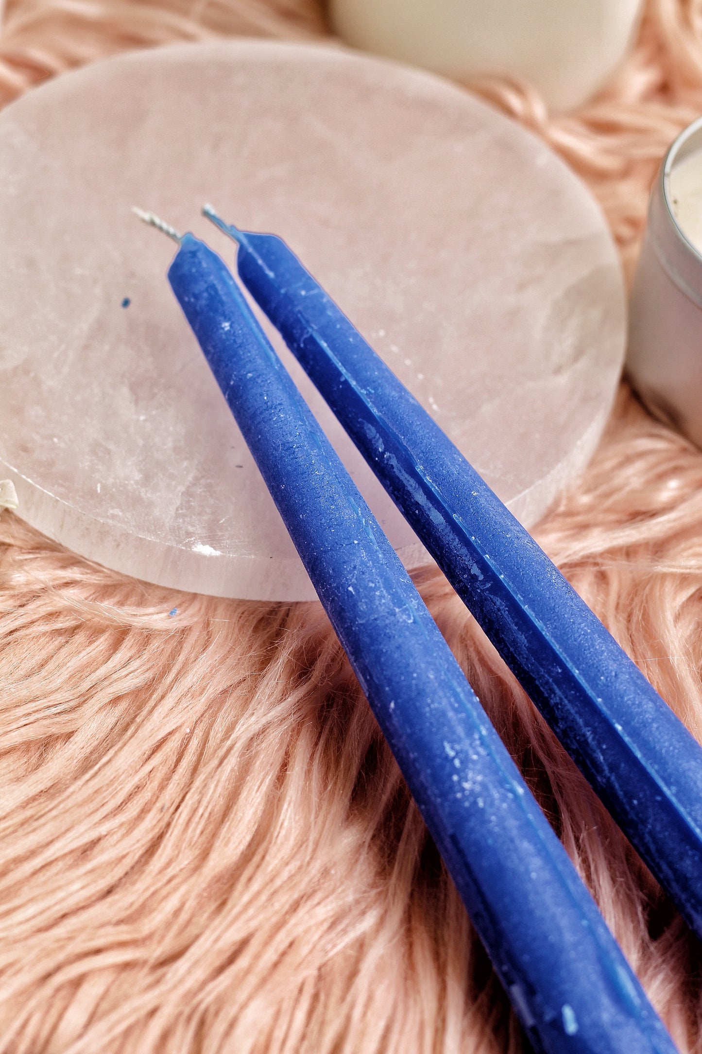 Blue Taper Candle - Set Of 5