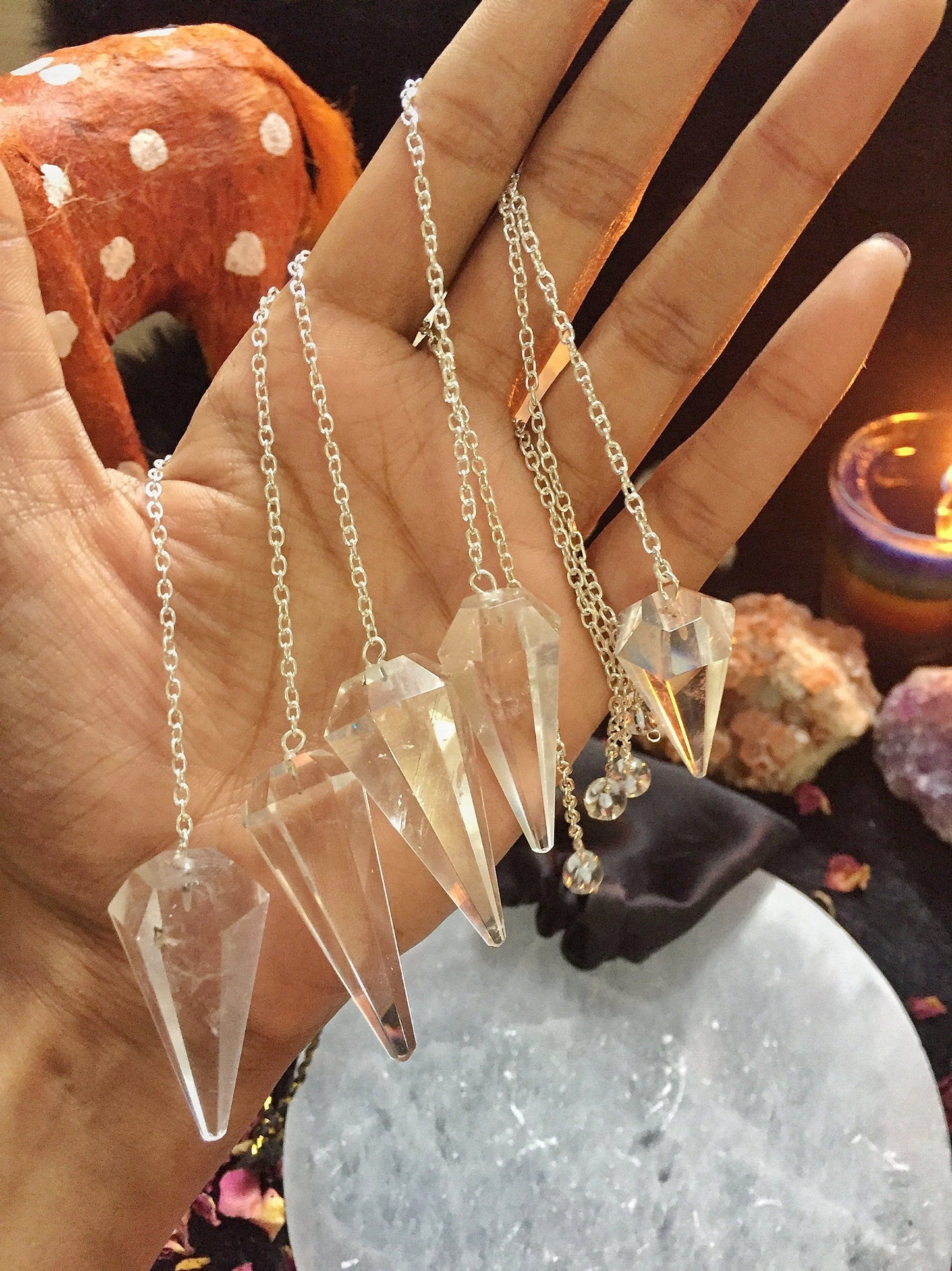 Clear Quartz Pendulum Crystal