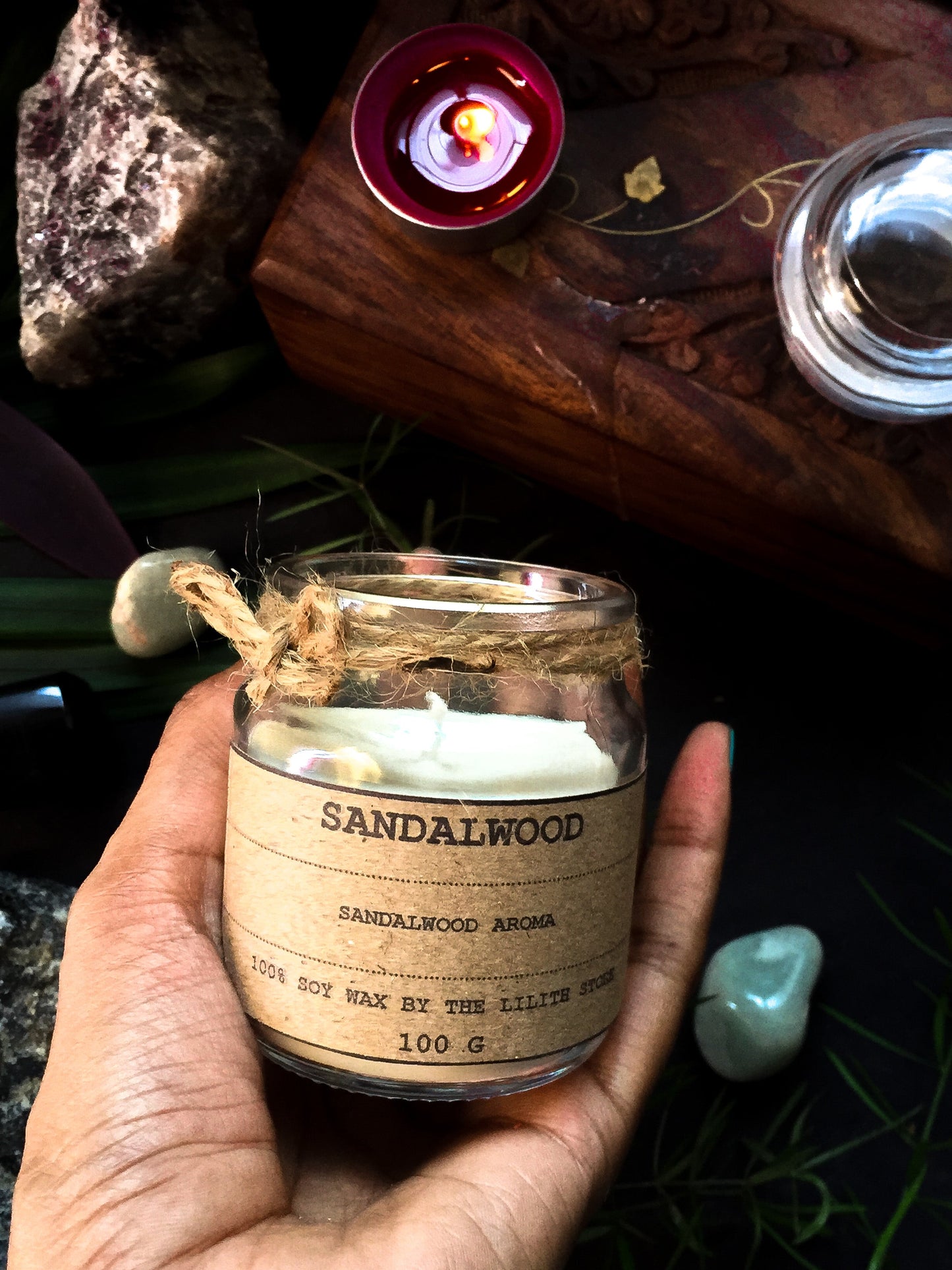 Sandalwood Soy Candle