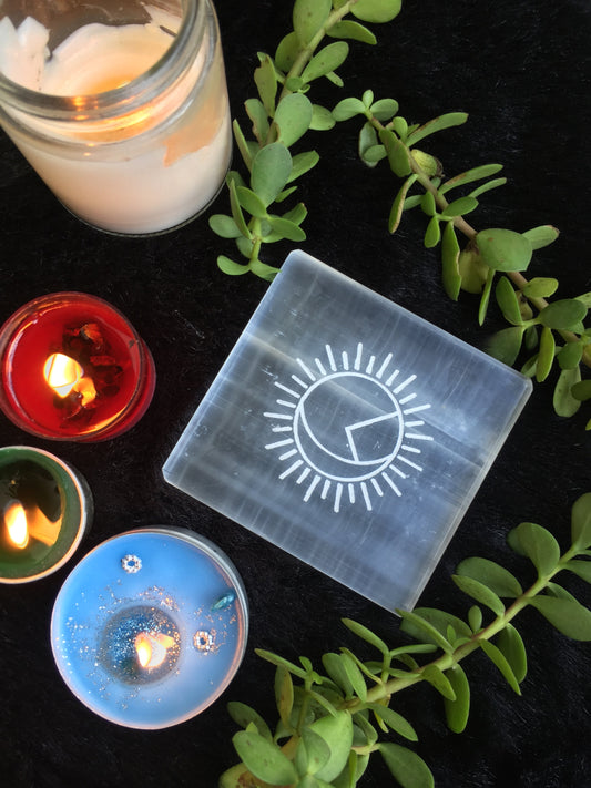Selenite Charging Plate | Crystal