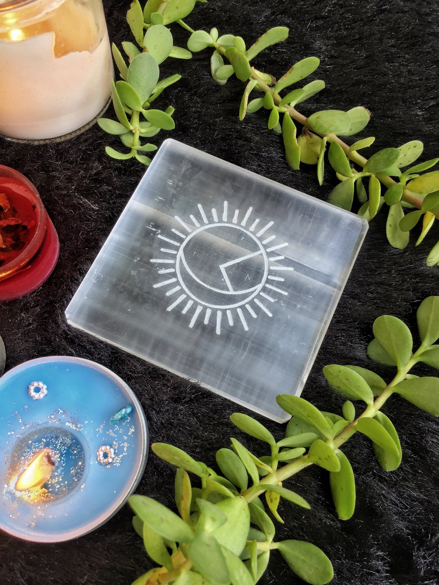 Selenite Charging Plate | Crystal