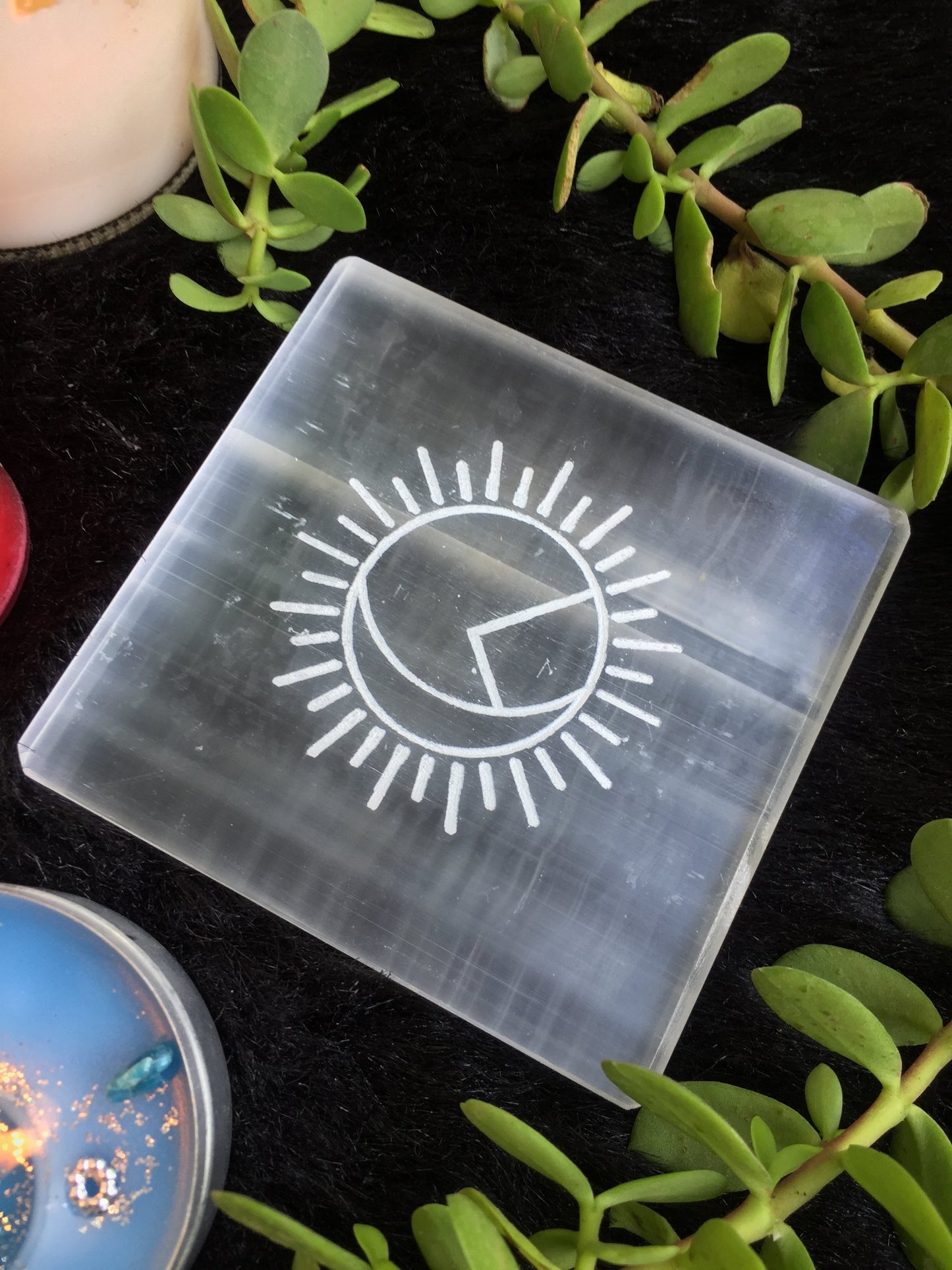 Selenite Charging Plate | Crystal