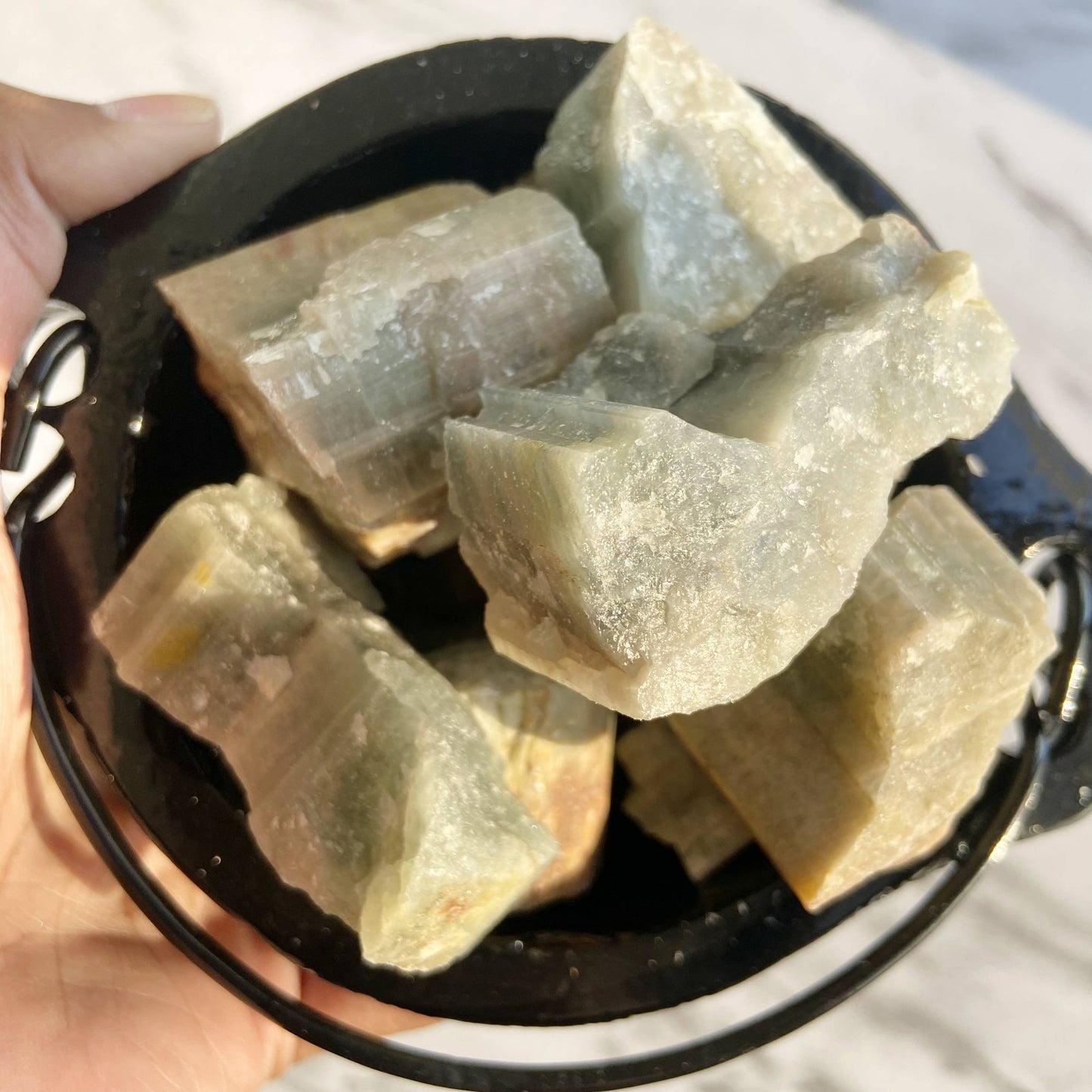 Aquamarine Raw Crystal | Expression & Communication Stones