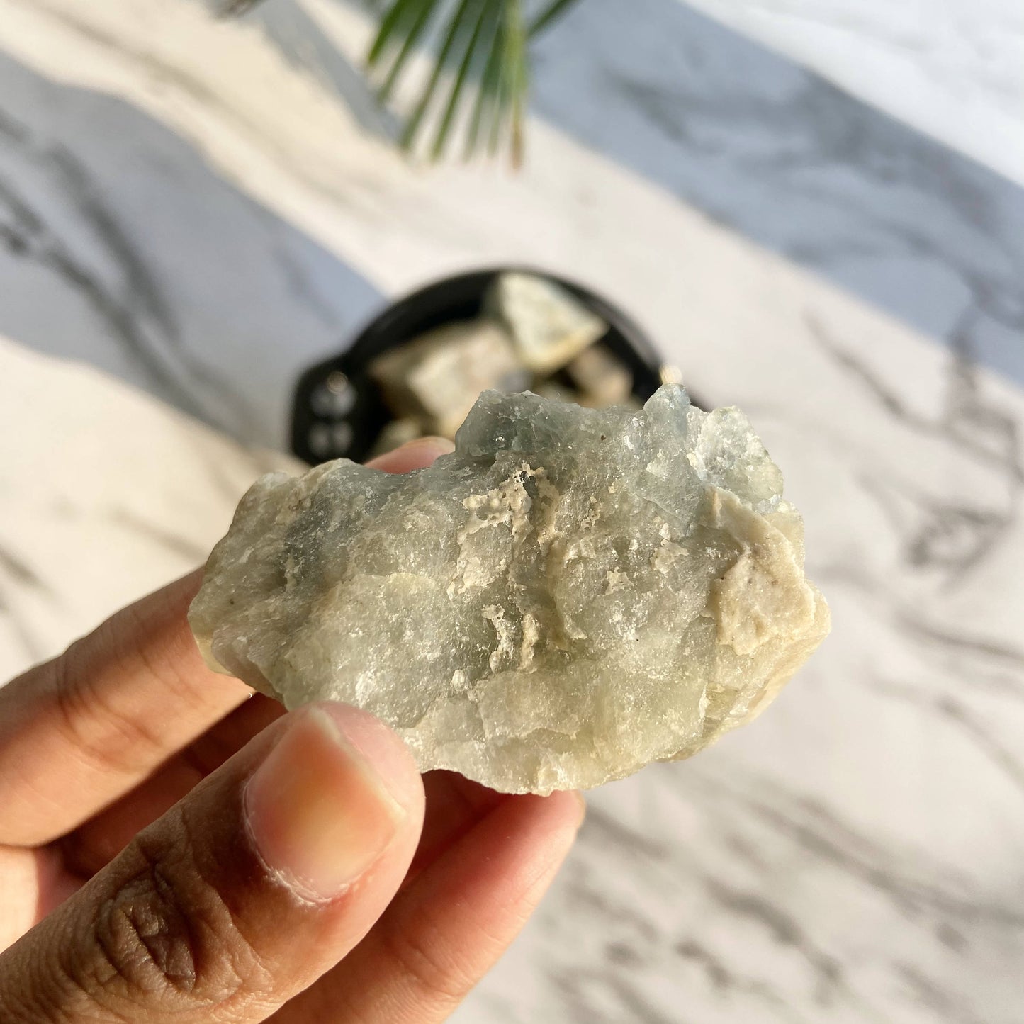 Aquamarine Raw Crystal | Expression & Communication Stones