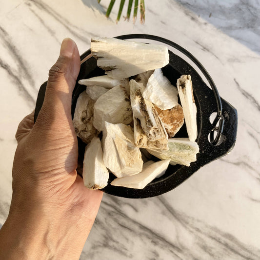 Scolecite Raw Stone | Inner Peace & Transformation Crystal Stones