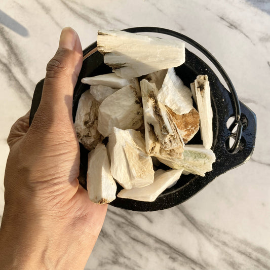 Scolecite Raw Stone | Inner Peace & Transformation Crystal Stones