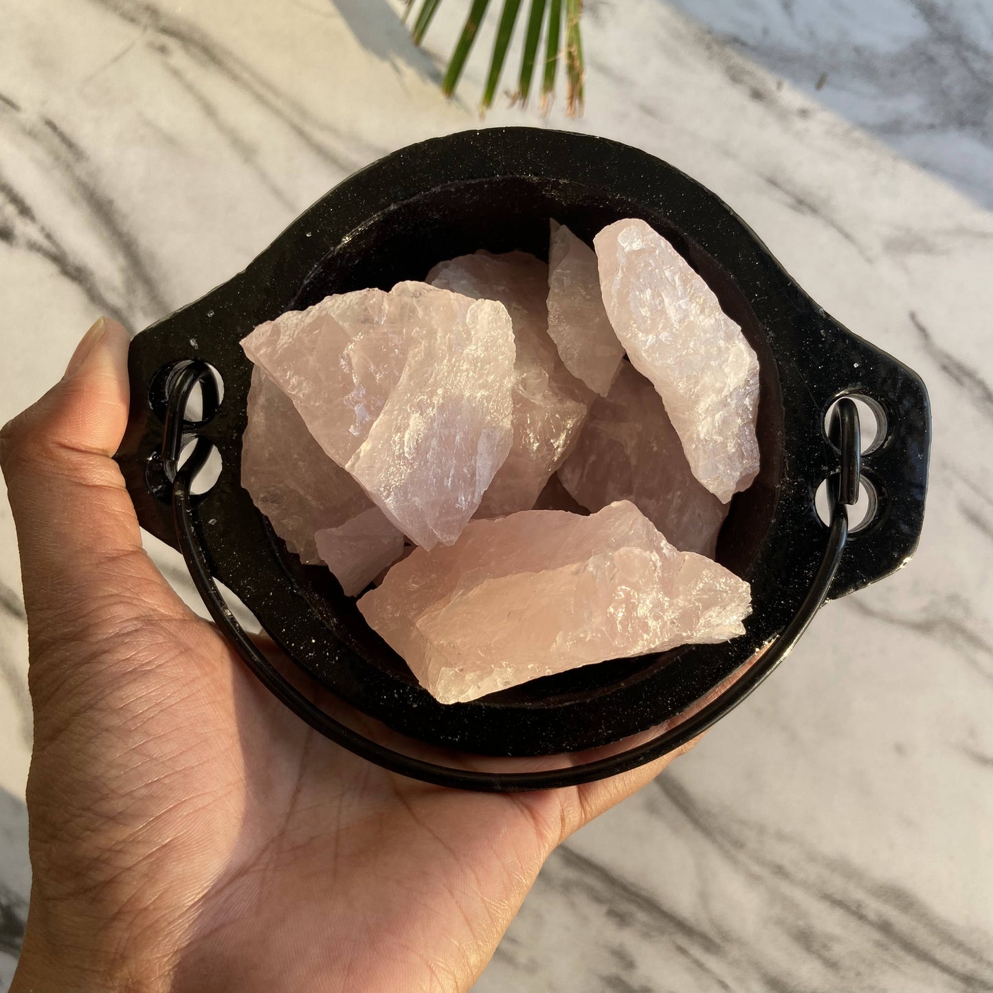 Rose Quartz Raw Stone | For Love & Self Confidence Crystal Stones