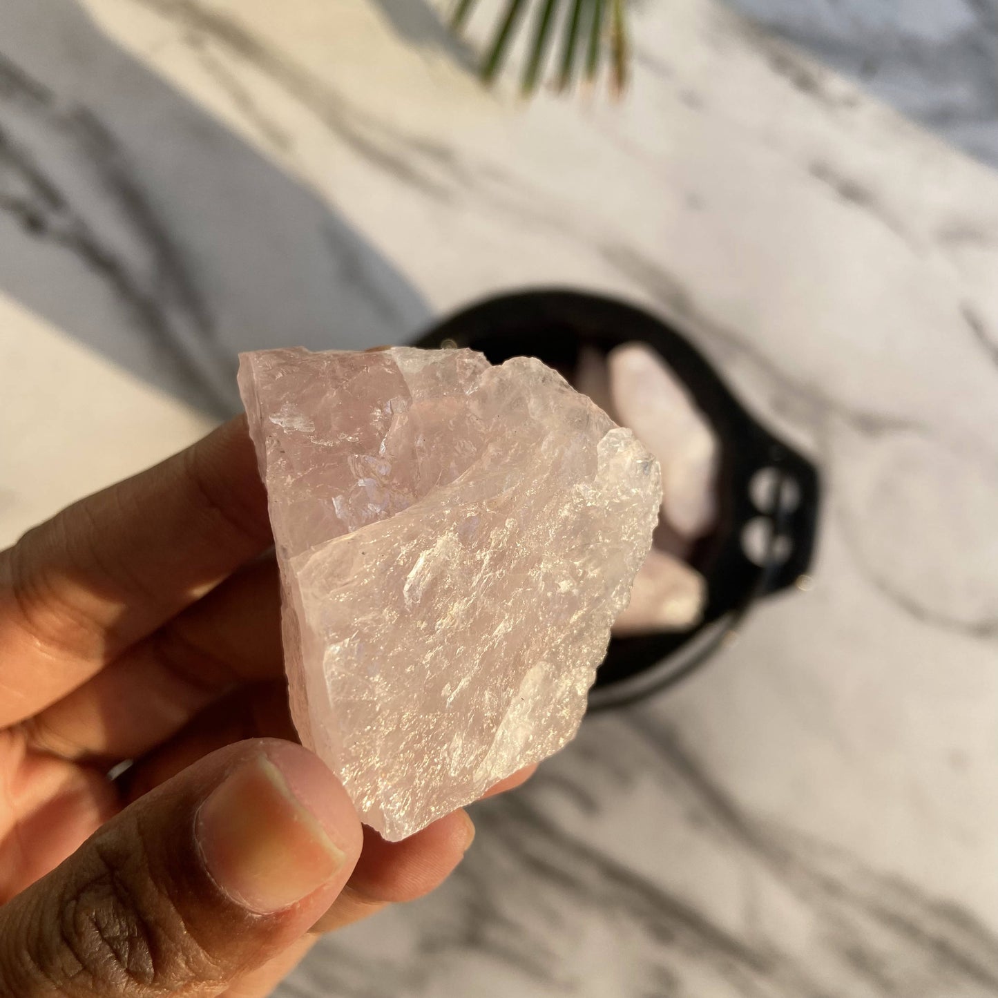 Rose Quartz Raw Stone | For Love & Self Confidence Crystal Stones