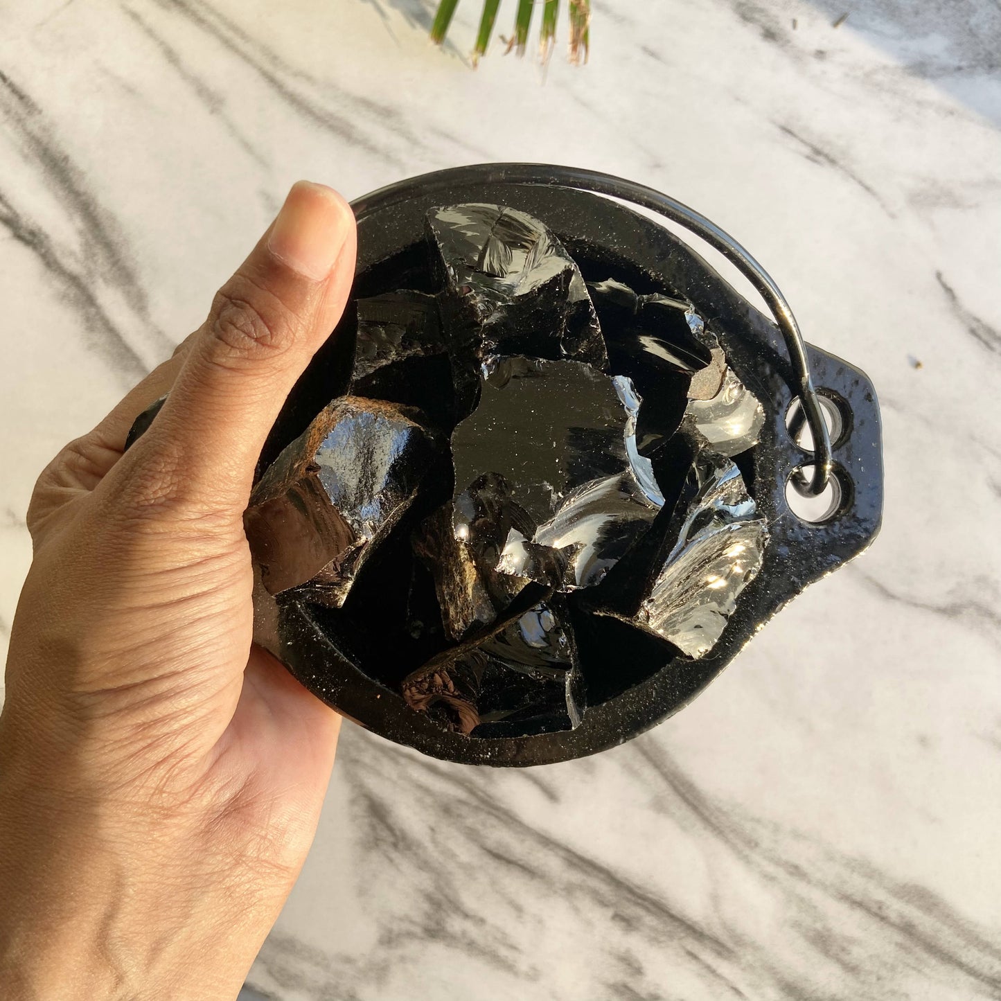 Black Obsidian Raw Stone | Removes Blockages & Provides Great Protection Crystals Stones