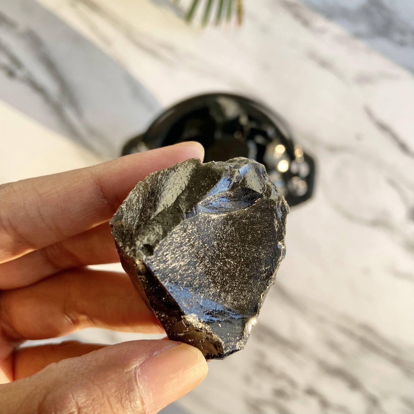 Black Obsidian Raw Stone | Removes Blockages & Provides Great Protection Crystals Stones