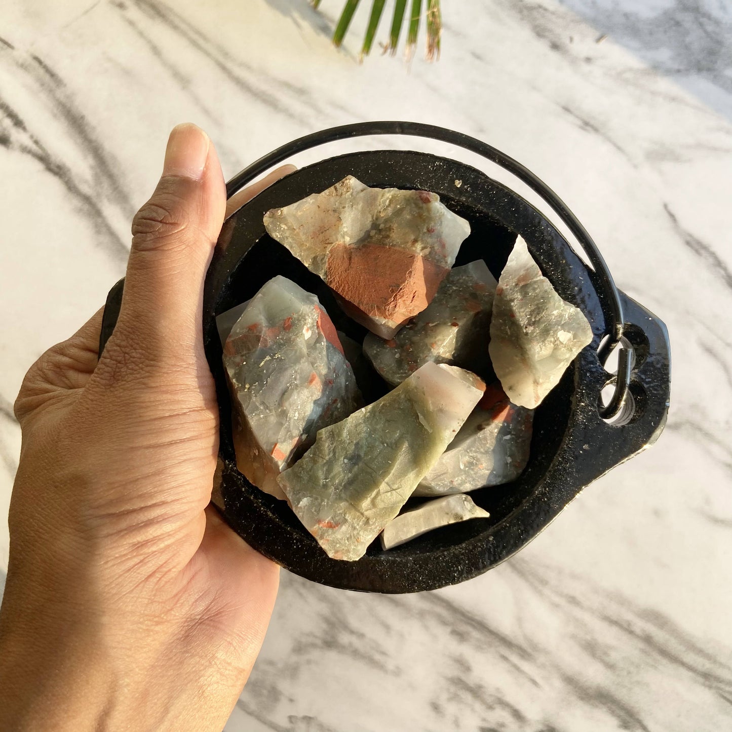 African Bloodstone Crystals & Stones