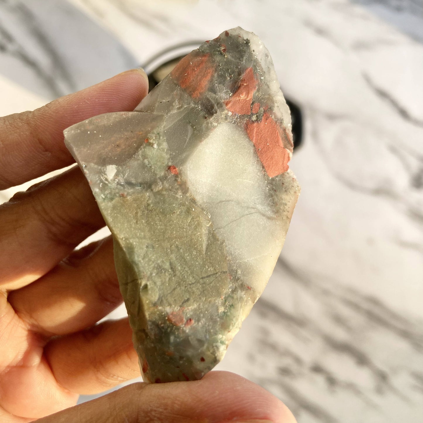 African Bloodstone Crystals & Stones