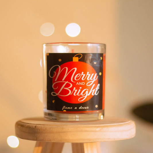 Merry & Bright  Soy Scented Candle