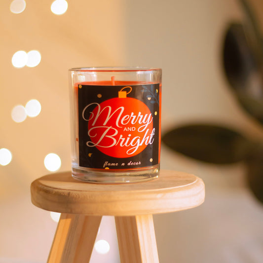 Merry & Bright  Soy Scented Candle