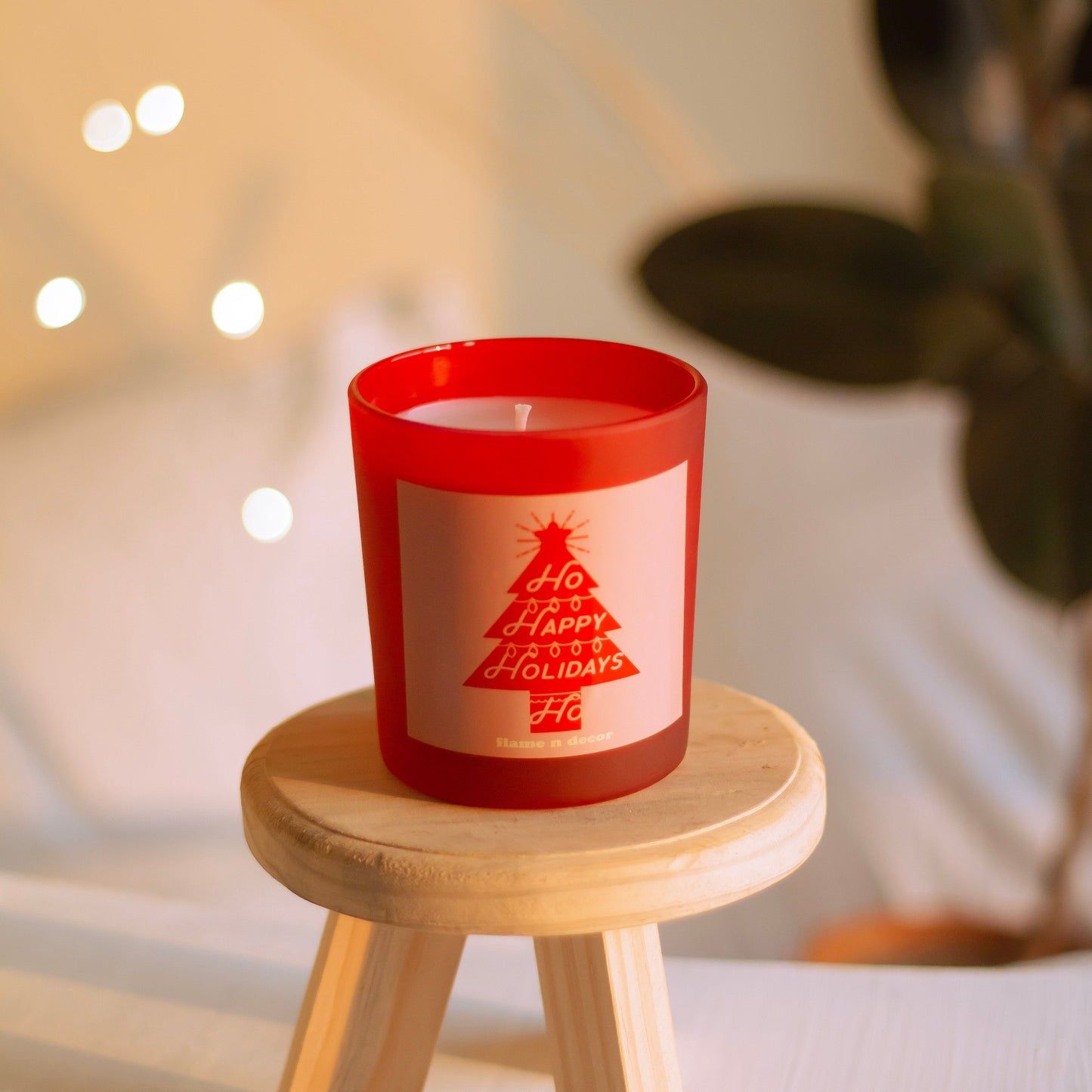 Happy Holidays Soy Candle