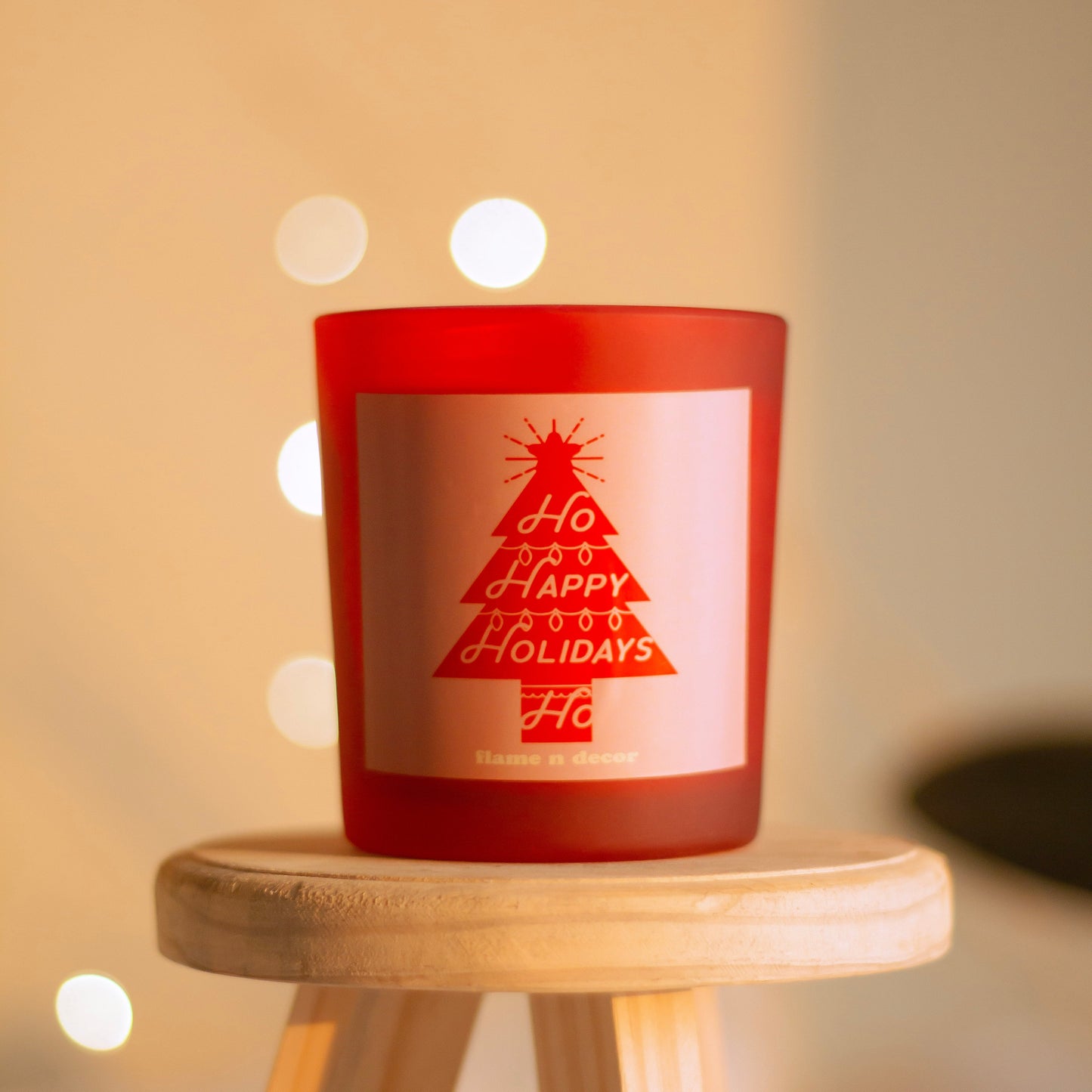 Happy Holidays Soy Candle