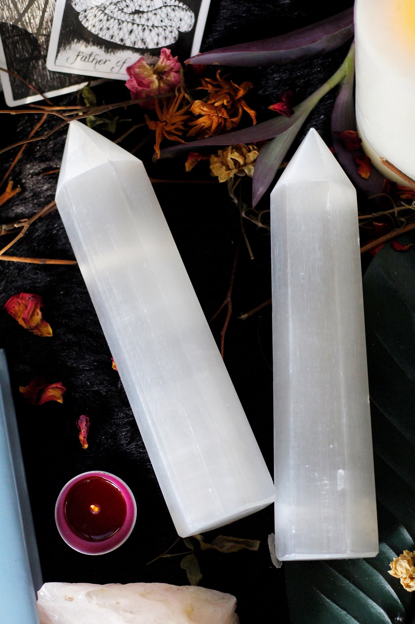 Selenite Big Pointer | Crystal - 1 Unit