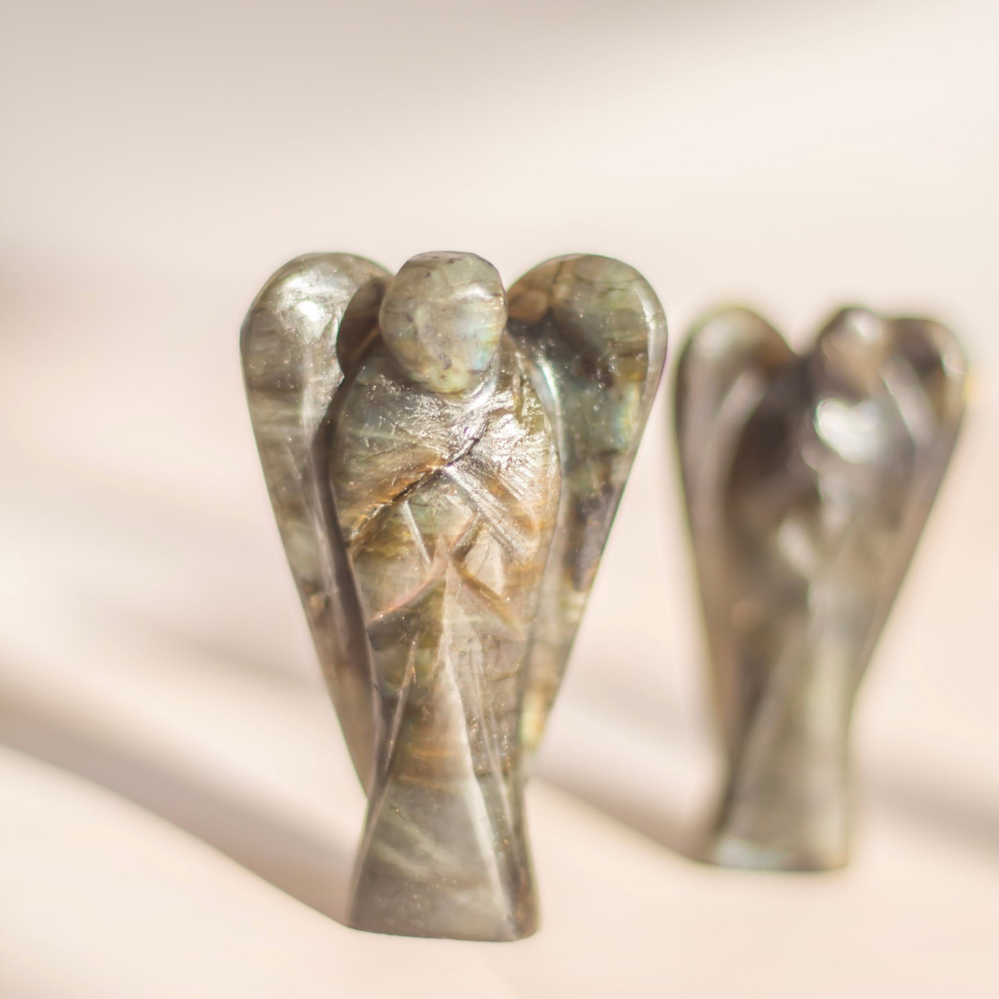 Labradorite Angel Carving Crystal & Stones