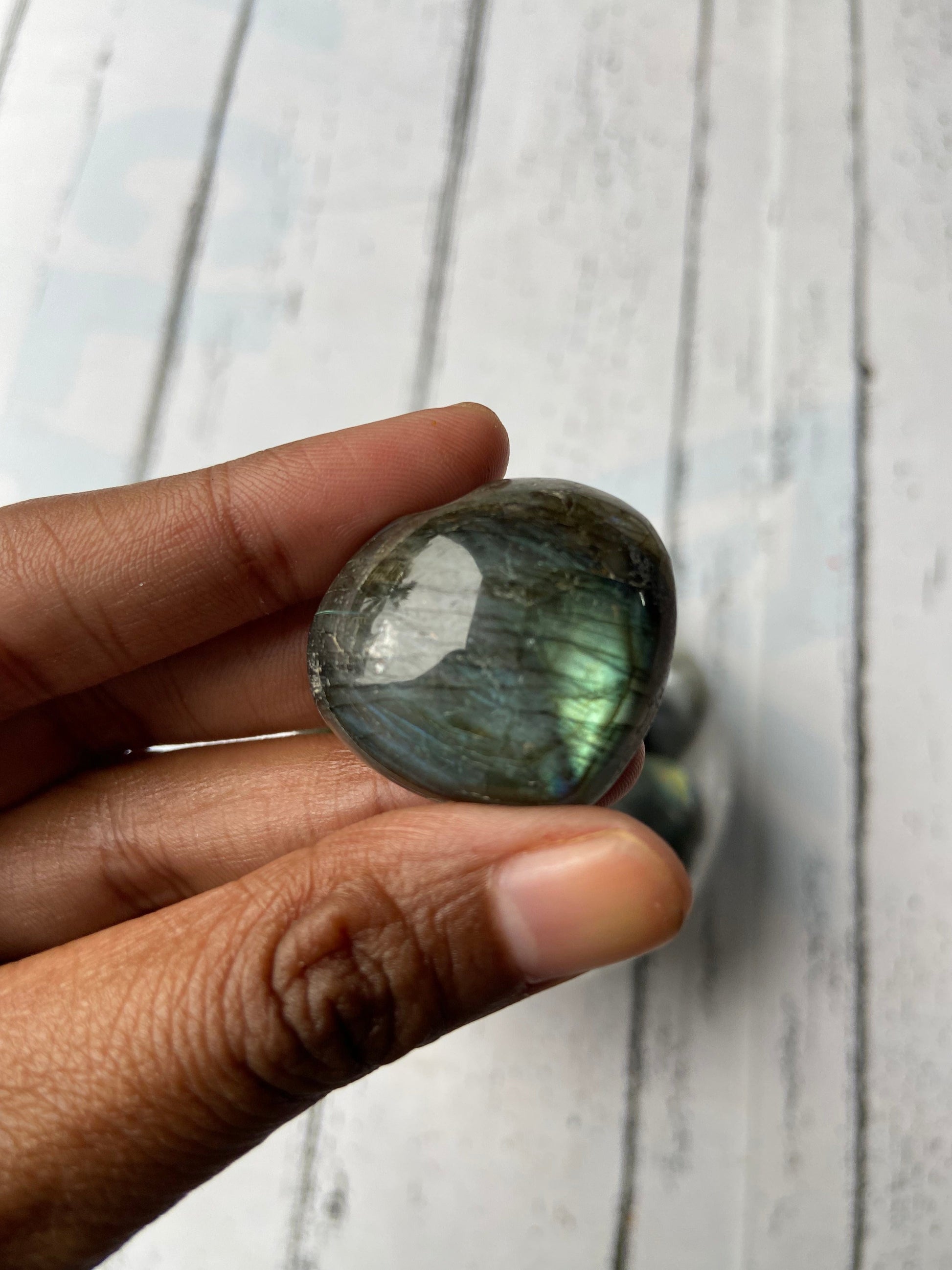 Labradorite Mini Hearts Crystal & Stones