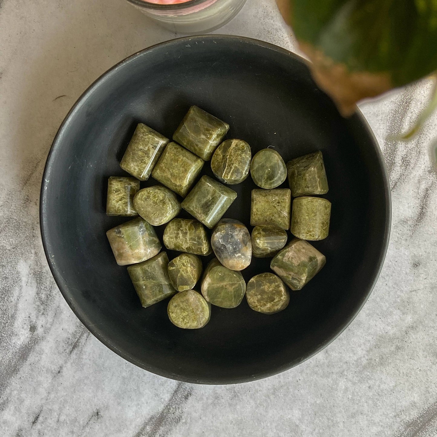 Dalmation Jasper Tumble Stone | Promotes Joy & Release Negativity Crystal Stones