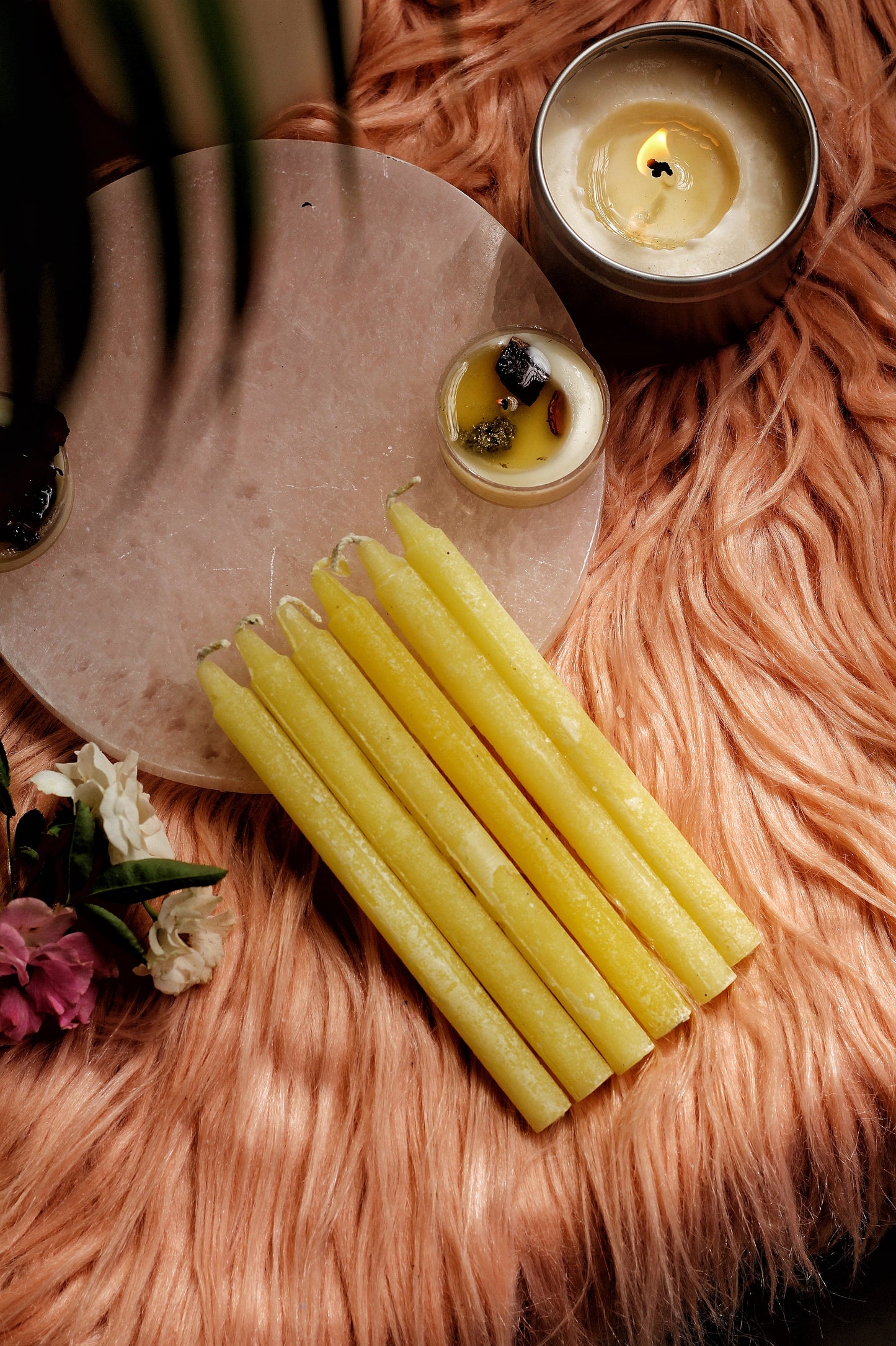Yellow Candle | Spell Work - Set Of 25 50 100 200