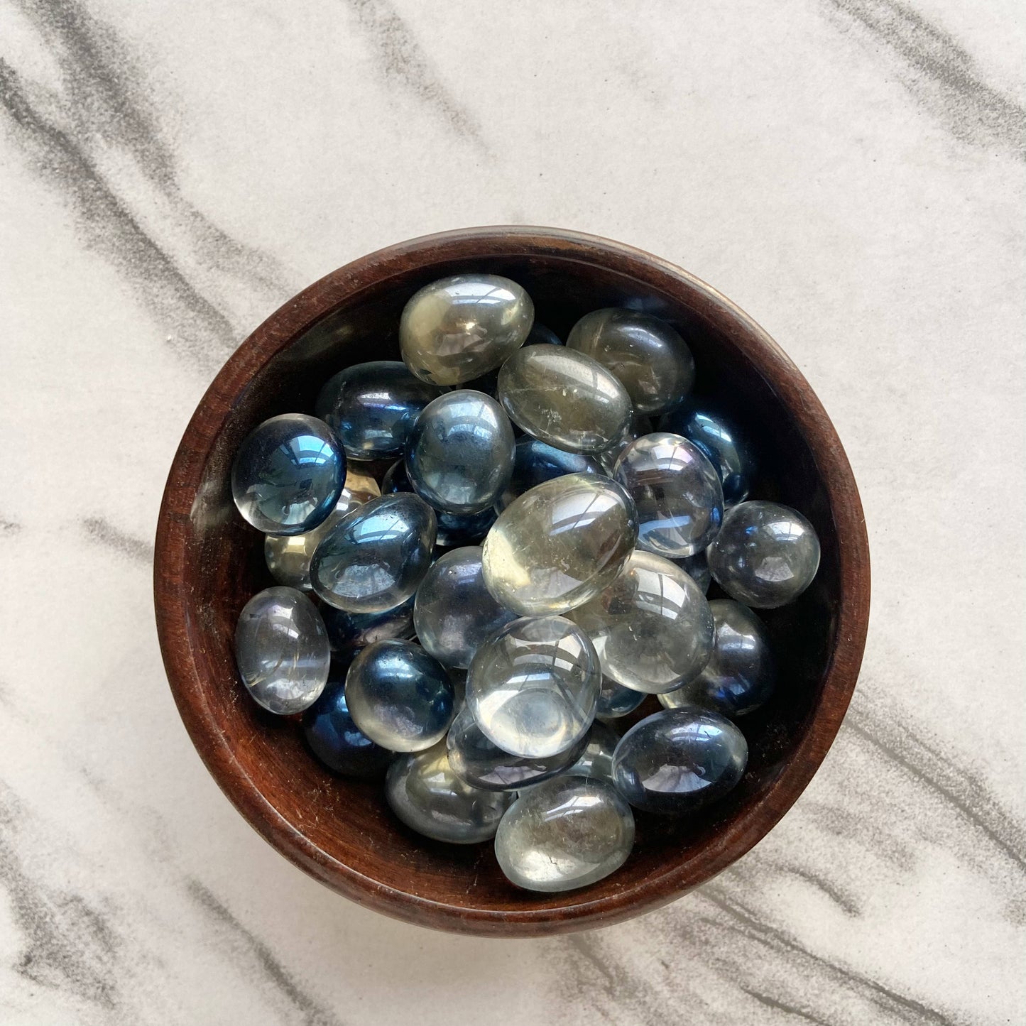 Blue Aura Quartz | Communication & Expression Crystal Stones