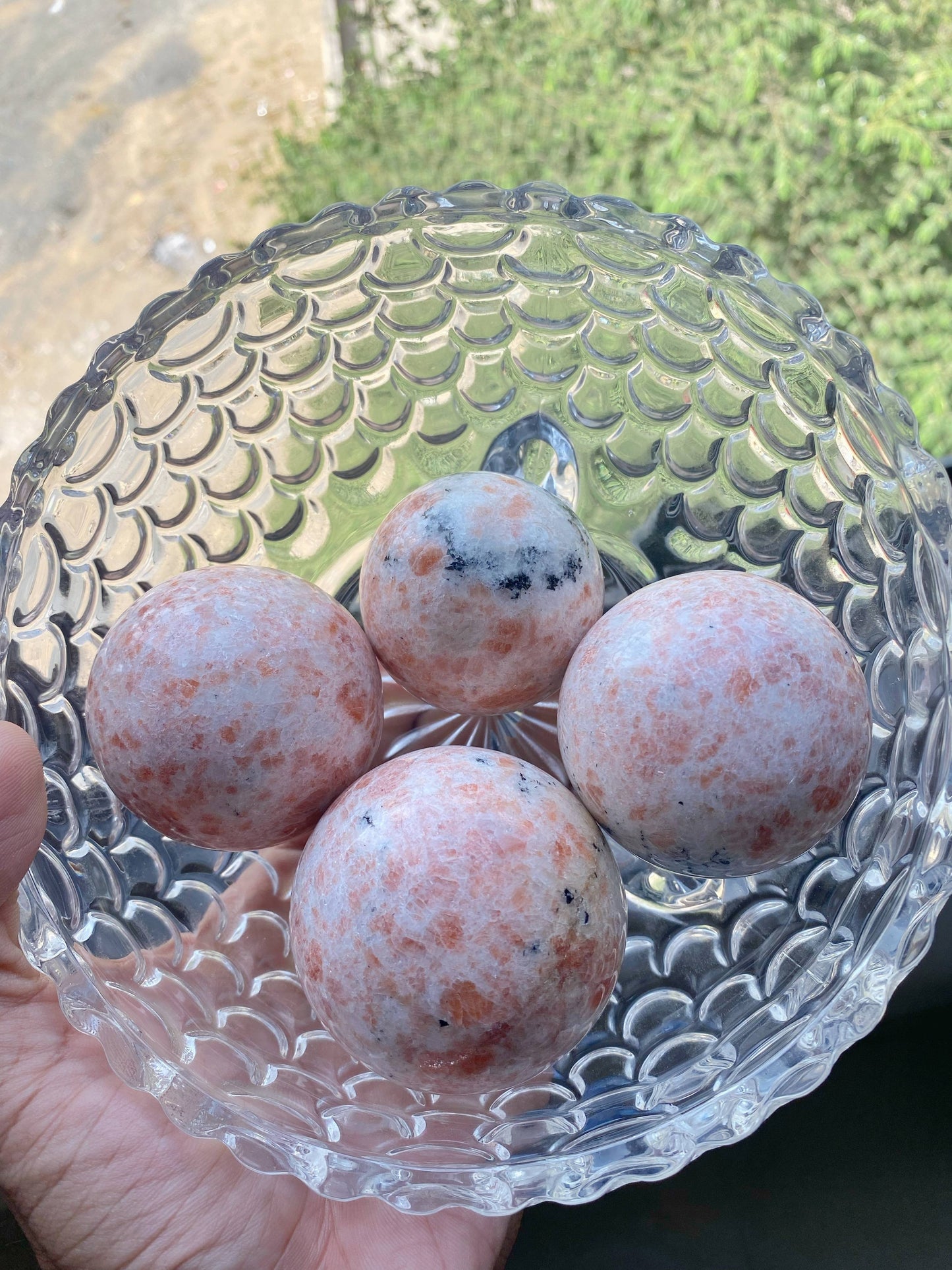 Sunstone Sphere | Stone Of Stability & Personal Strength Crystal Stones