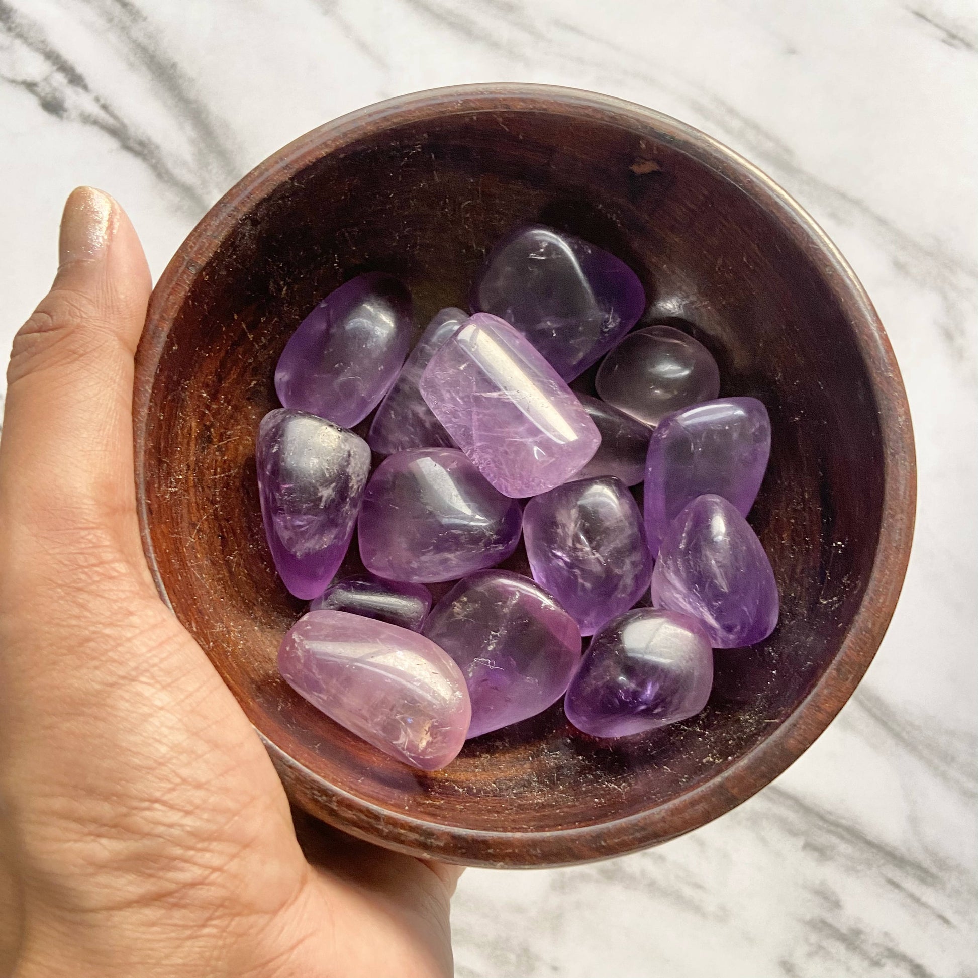 Ametrine Tumble | Balance Love Relationships & Maintain Personal Professional Balance Crystal Stones
