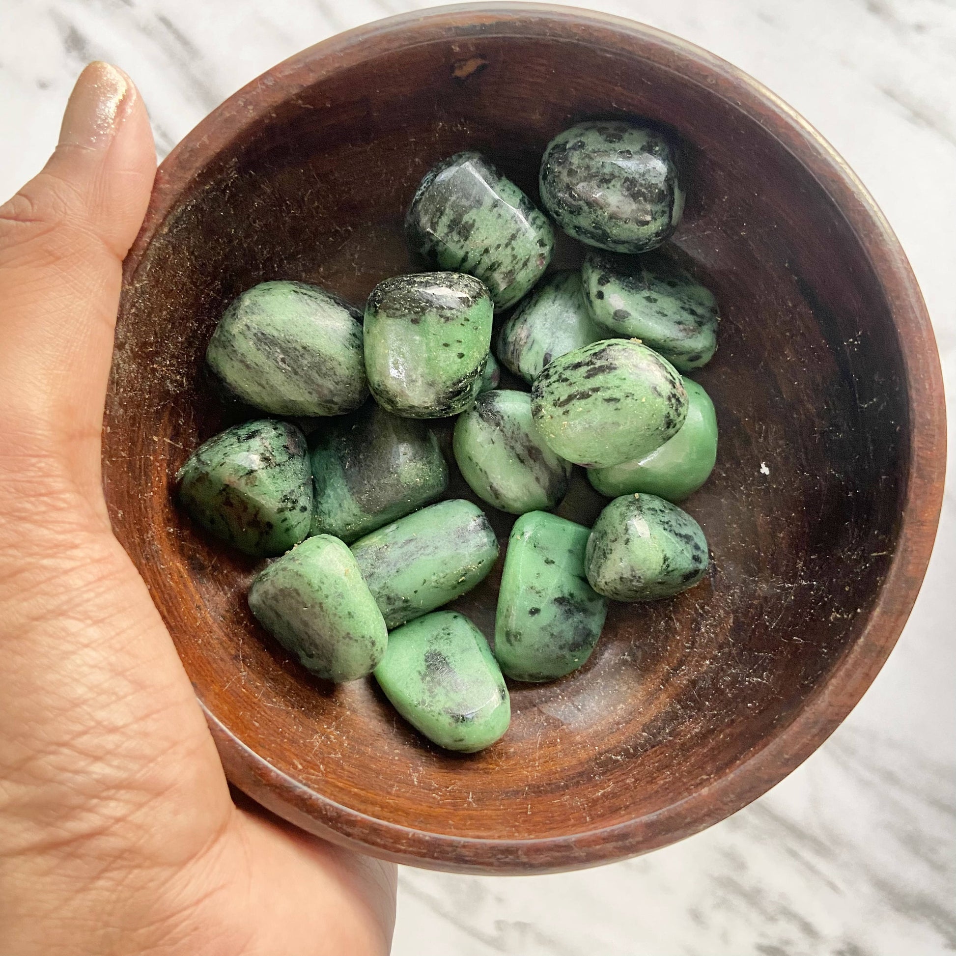 Zoisite Tumble | Balances Physical & Mental Health Crystal Stones